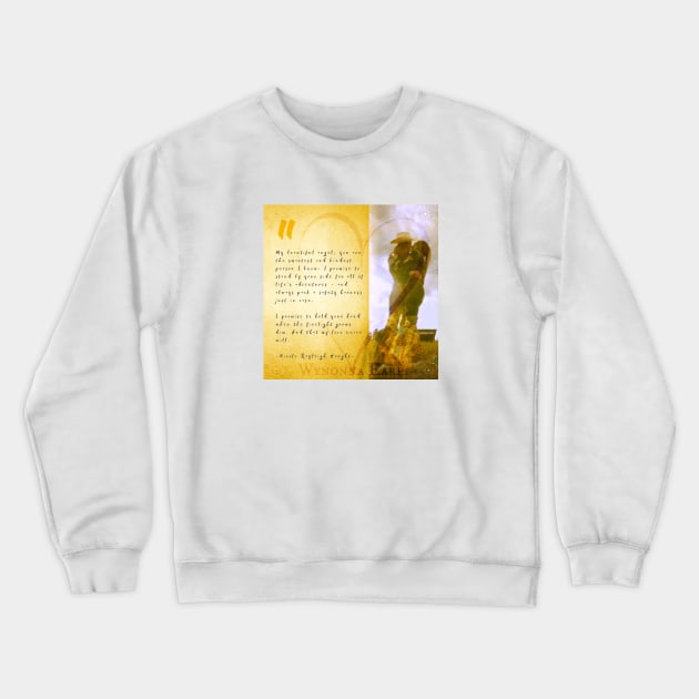 Nicole Haught Wedding Vows - Wynonna Earp Crewneck Sweatshirt by True Visions